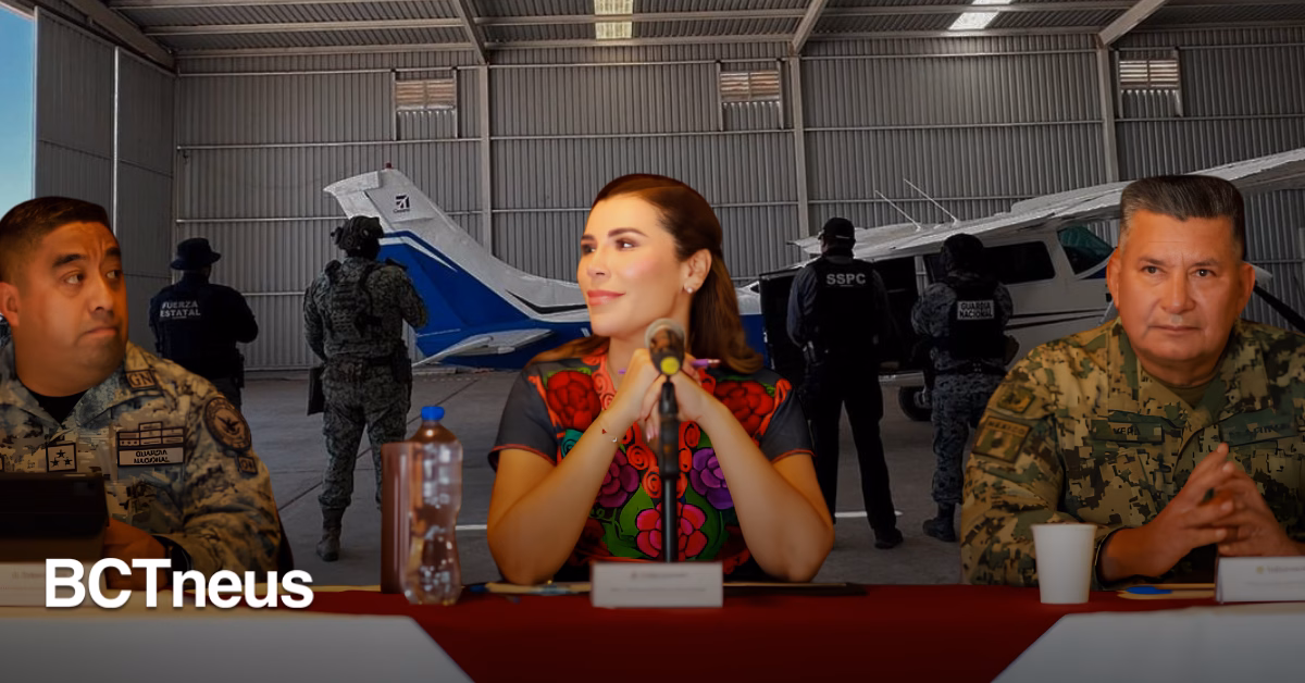 Articulo - Tres órdenes de gobierno desmantelan hangar clandestino en el Valle de Mexicali