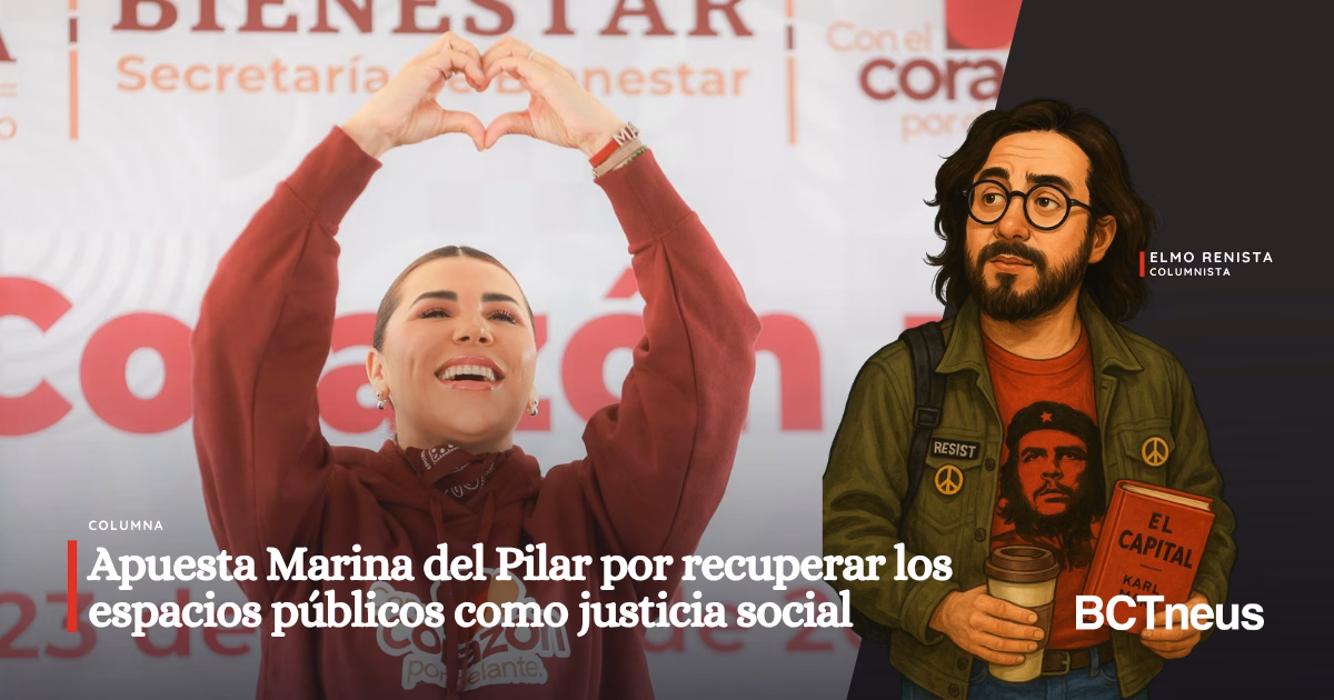 APUESTA MARINA DEL PILAR POR RECUPERAR LOS ESPACIOS PÚBLICOS COMO JUSTICIA SOCIAL