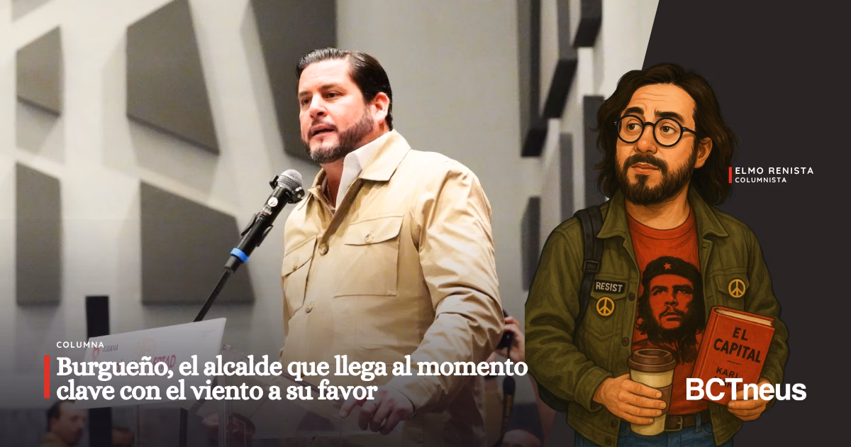 BURGUEÑO, EL ALCALDE QUE LLEGA AL MOMENTO CLAVE CON EL VIENTO A SU FAVOR
