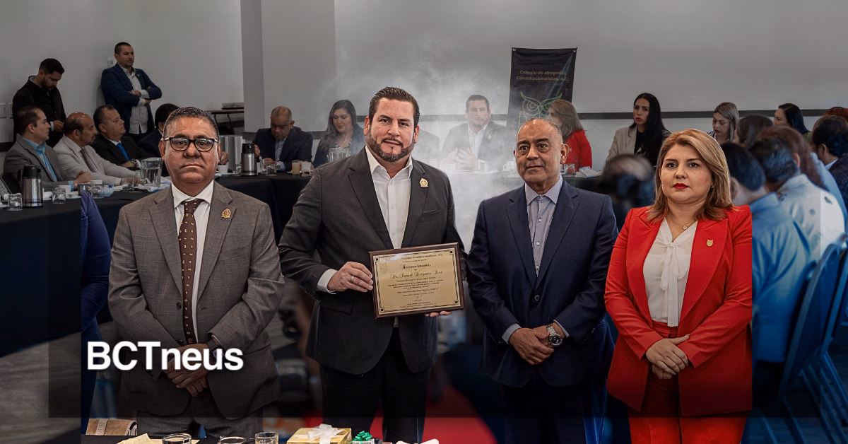 Articulo - Burgueño evidencía avances de su administración ante Colegio de Abogados