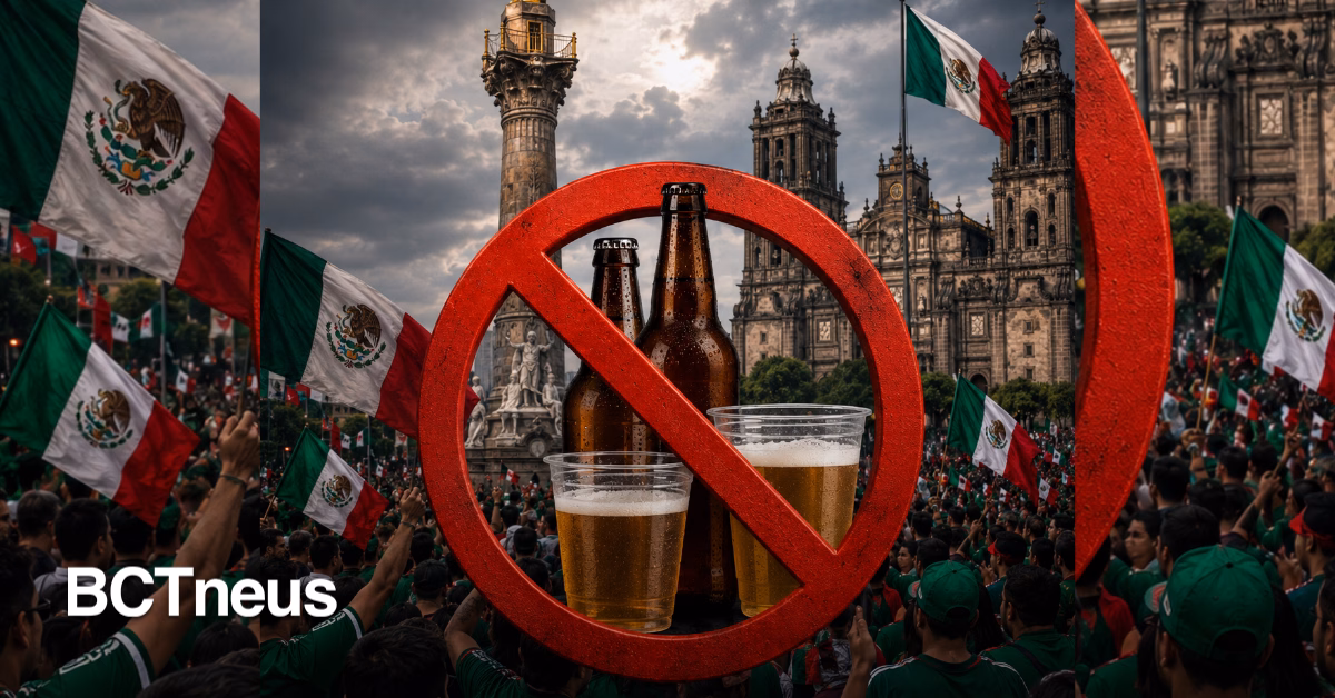 Articulo - Sin cerveza antes, durante y después del México vs. Chequia en CDMX