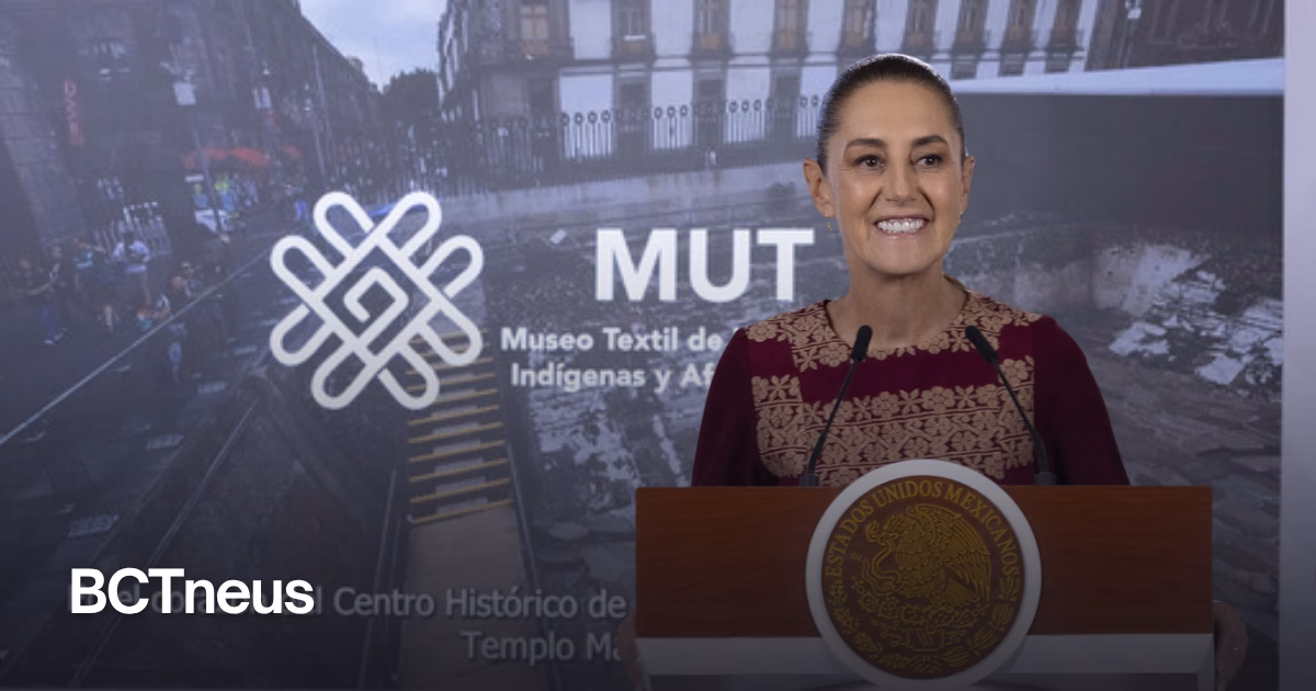 Articulo - Sheinbaum inaugura Museo Textil; museos y zonas arqueológicas superan 57 millones de visitantes
