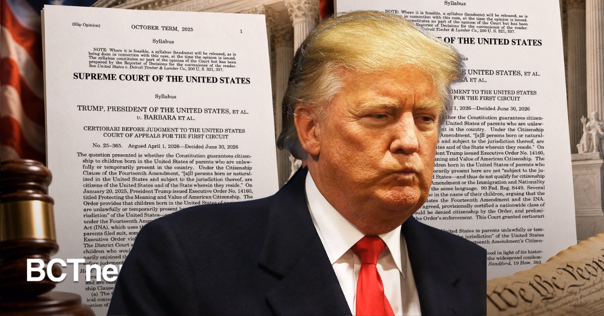 Articulo - Corte Suprema de eu protege ciudadanía por nacimiento  y rechaza plan de Trump