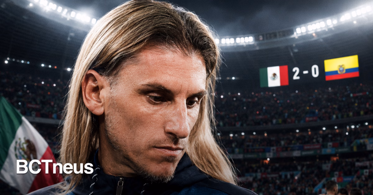 Articulo - Ecuador se queda sin técnico tras derrota ante México en el Estadio Azteca