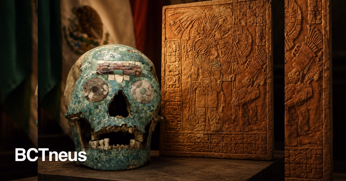 Articulo - México recupera su historia: repatrian más de 3 mil 700 piezas arqueológicas