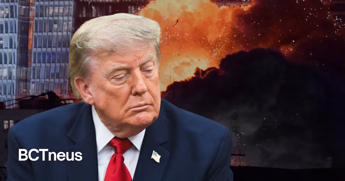 Articulo - "No quiero negociar": Trump continúa ataques a Irán pese a diálogos recientes