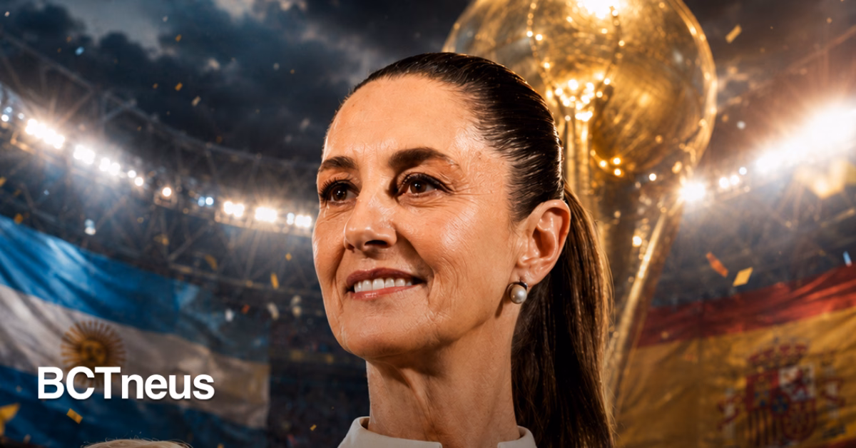 Articulo - Sheinbaum se suma a la fiesta mundialista: asistirá a la final Argentina-España