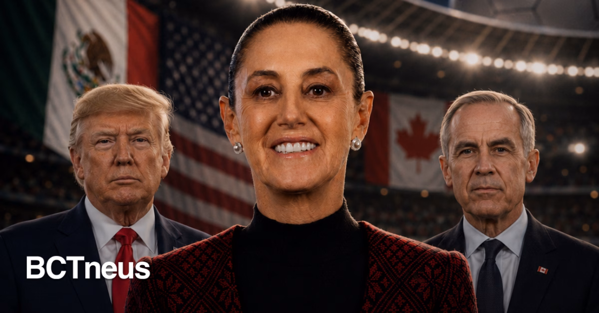 Articulo - Entre futbol y T-MEC: Sheinbaum habló con Trump y Carney en final del Mundial