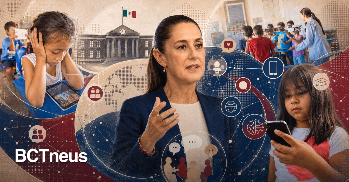 Articulo - México analiza poner límites al uso de redes, celulares e IA en menores