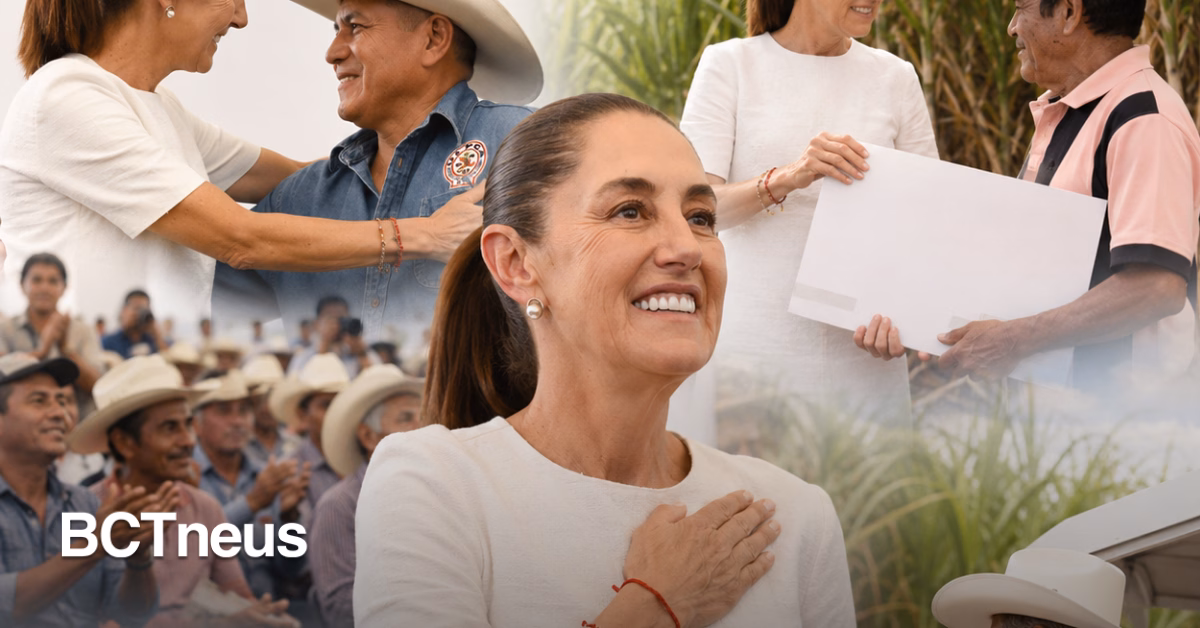 Articulo - Cañeros de Morelos reciben Programas para el Bienestar de manos de Sheinbaum