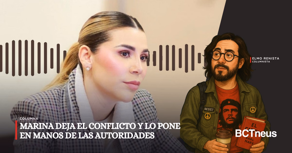 Marina deja el conflicto y lo pone en manos de las autoridades