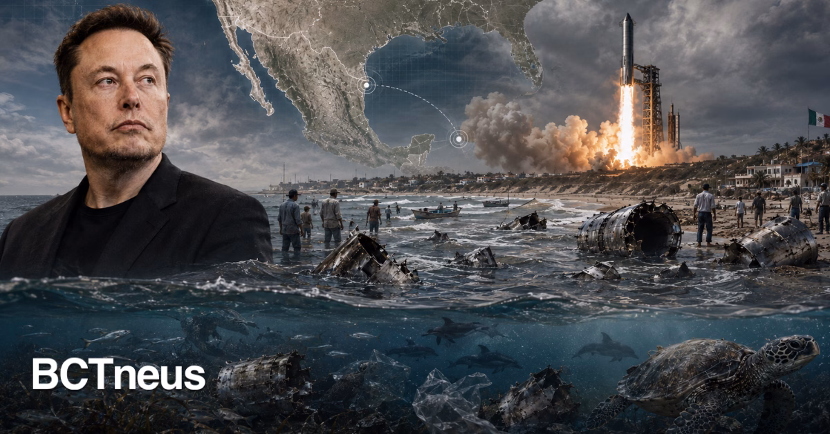 Articulo - Elon musk, insiste en tirar su basura en el Golfo México
