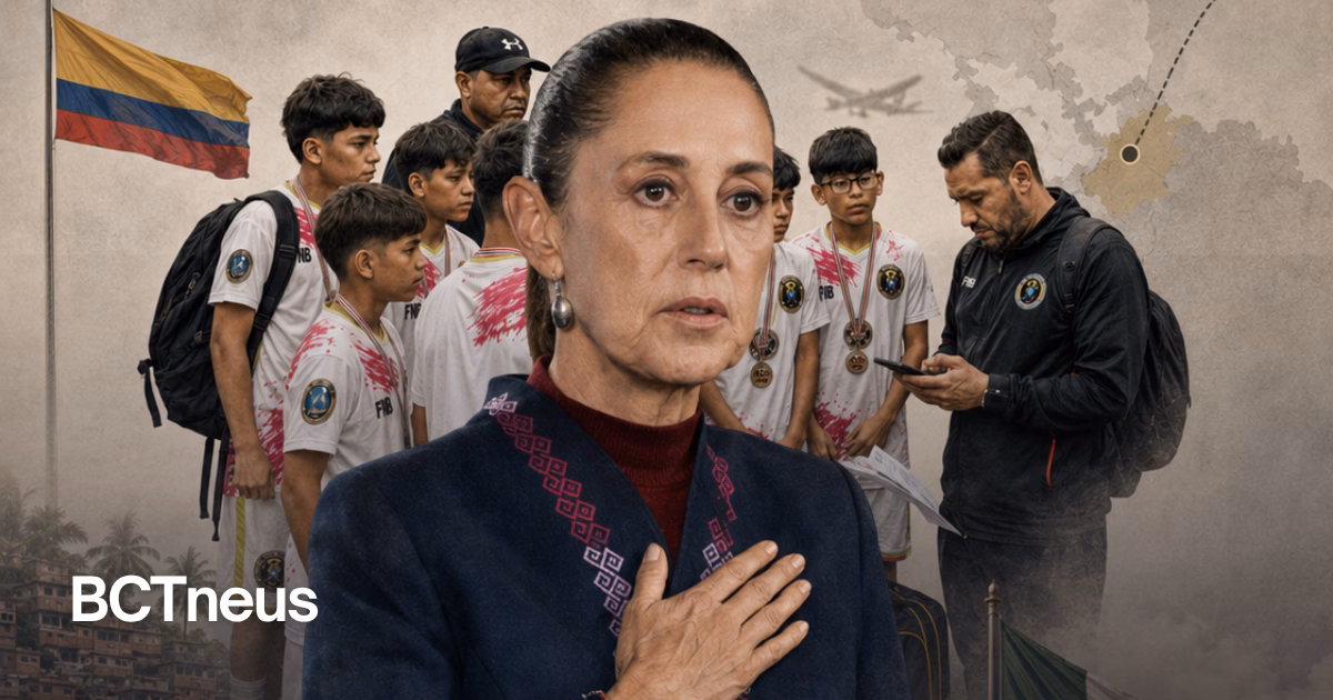 Articulo - Sheinbaum ordena apoyar regreso a casa de niños tijuanenses tras terremoto en Colombia
