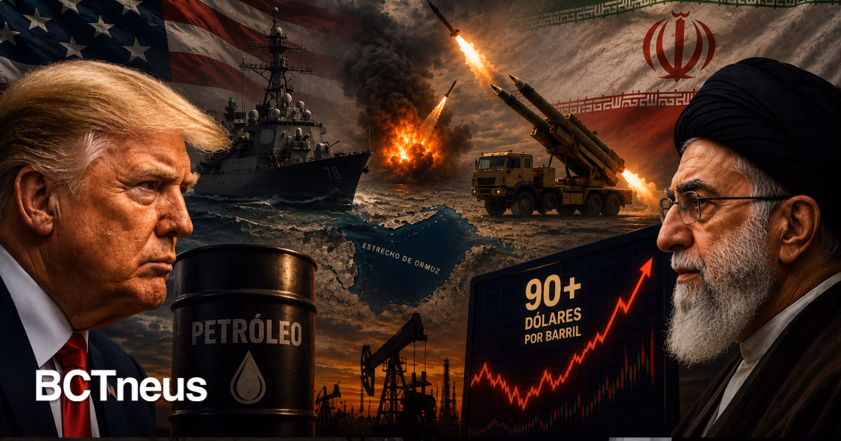 Articulo - EE.UU. e Irán vuelven a atacarse y el petróleo supera los 90 dólares tras la mayor escalada en más de un mes