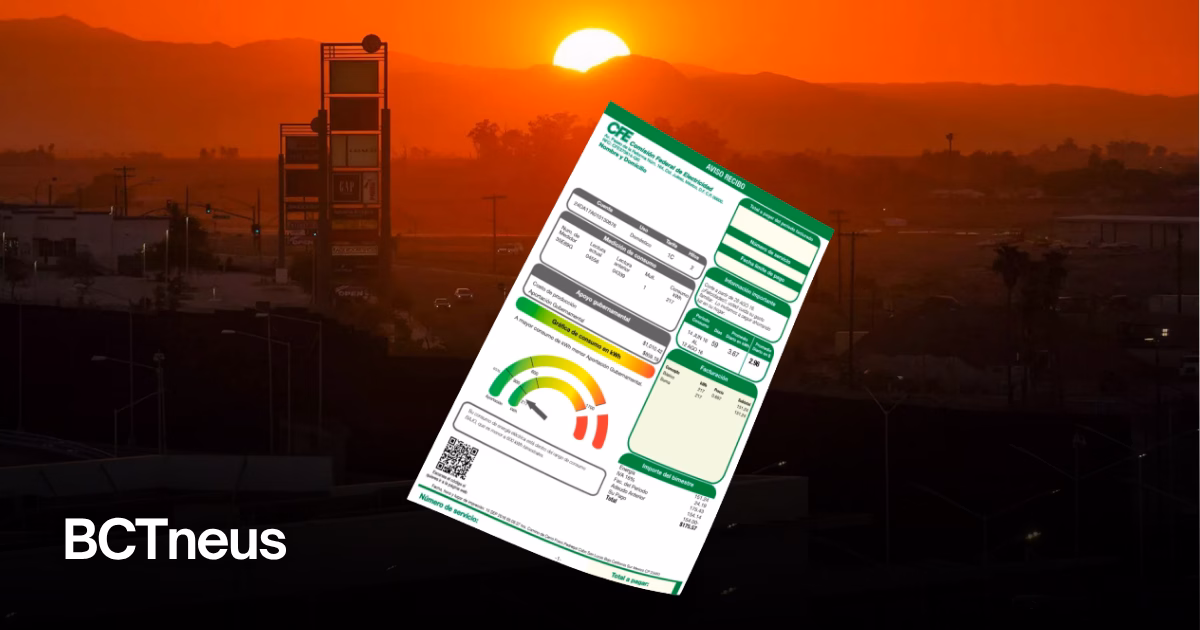 Articulo - Paneles solares desploman recibos de luz en Mexicali