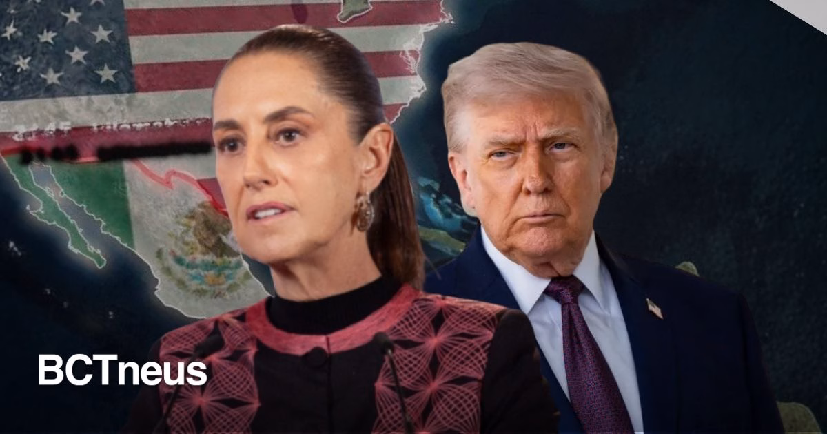 Articulo - Sheinbaum marca la línea a Trump tras polémico mapa de México