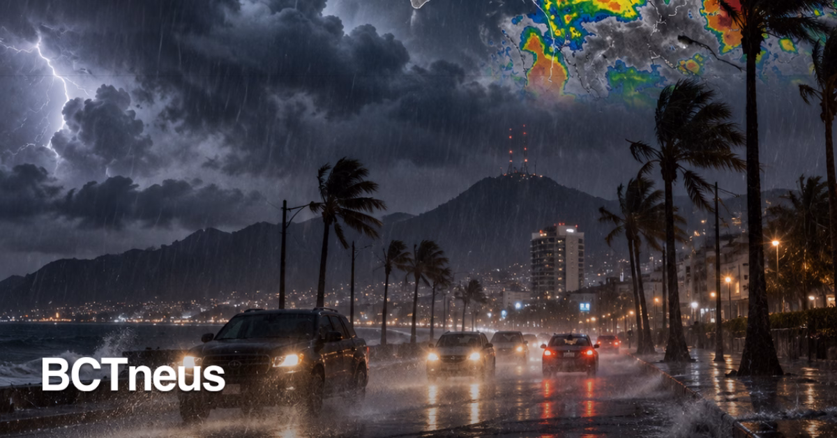 Articulo - Se viene el agua: Protección Civil advierte por lluvias y tormentas eléctricas en BC