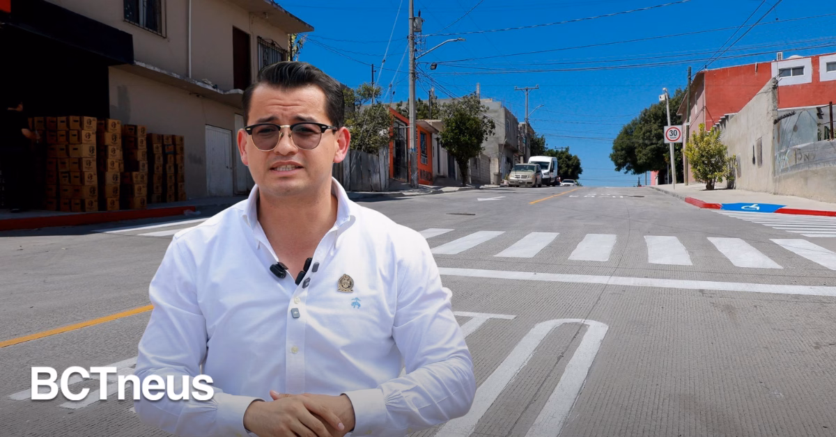 Articulo - Menos baches, más pavimento en Mariano Matamoros de Tijuana