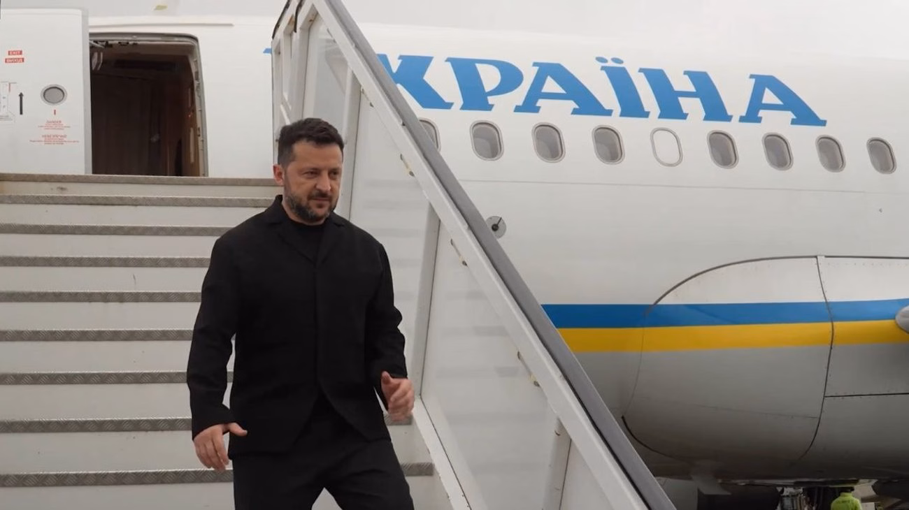 Articulo - Avión de Zelensky estuvo a punto de ser alcanzado por un dron rumbo a Noruega