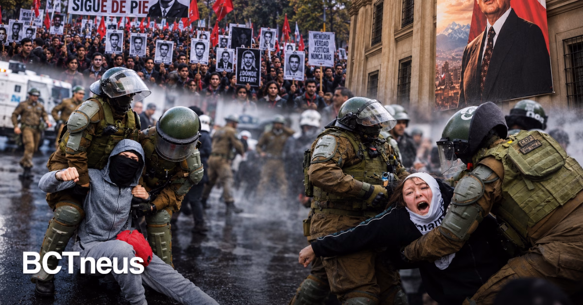 Articulo - Presidente de Chile reprime marcha que desde hace décadas recuerda a las víctimas de la dictadura