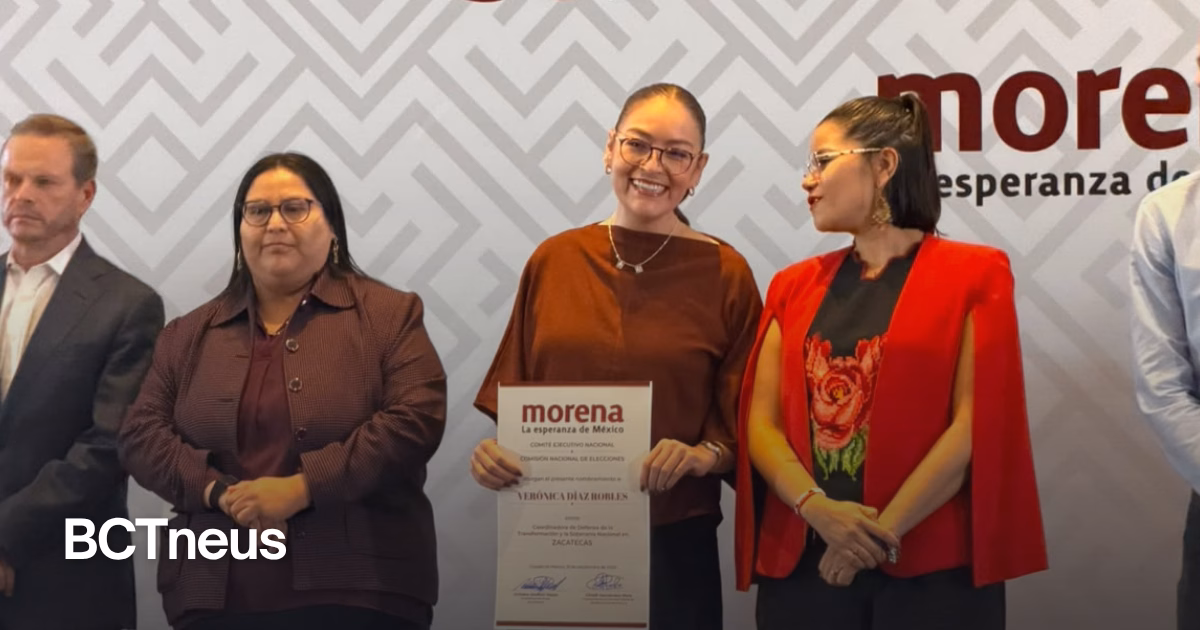 Articulo - Morena nombra a Verónica Díaz coordinadora estatal en Zacatecas rumbo a 2027