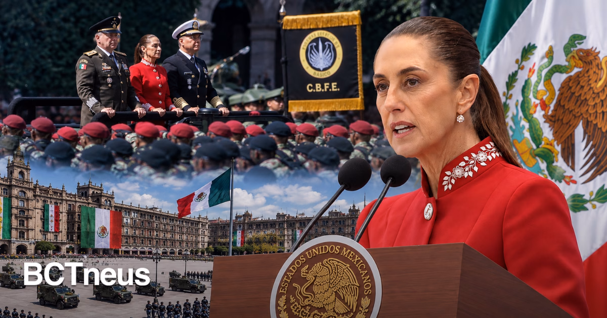 Articulo - “México no se doblega, no se arrodilla y nunca se vende”: Sheinbaum llama a defender la soberanía