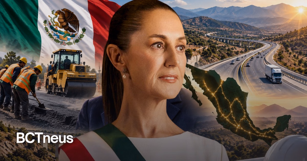 Articulo - Destaca Claudia Sheinbaum inversión histórica de más de 647 mil millones de pesos en infraestructura carretera
