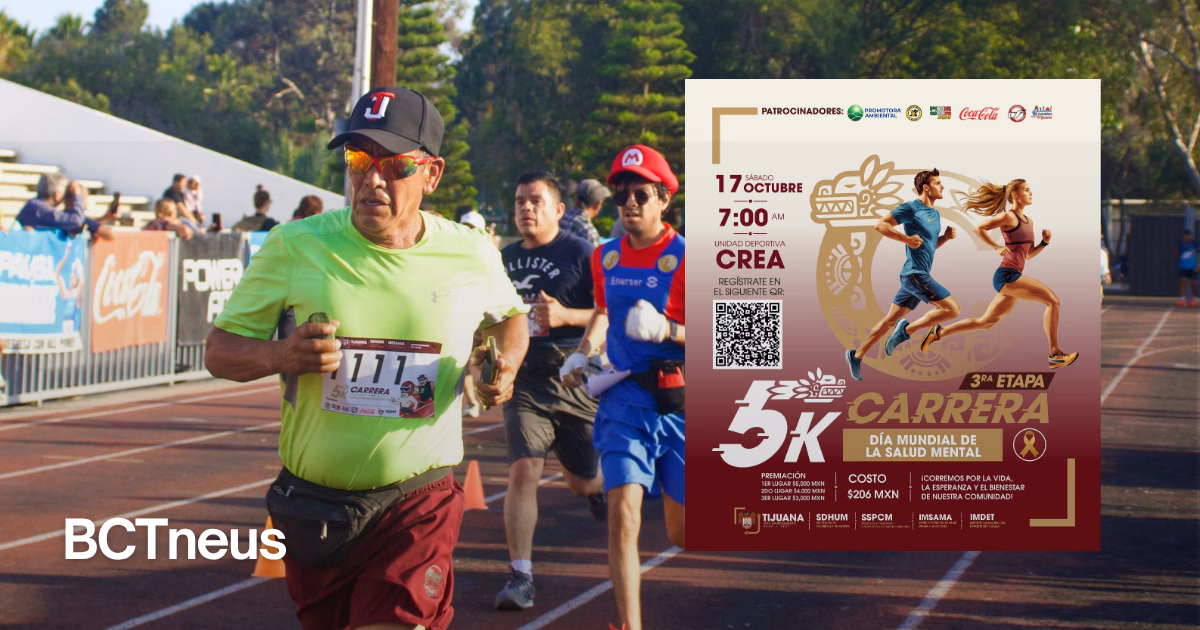 Articulo - Por la salud mental, únete a la carrera 5k en el CREA