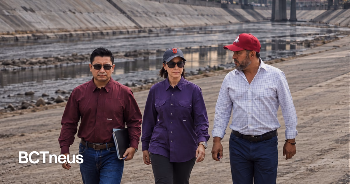 Articulo - Atención en la canalización del Río Tijuana con recorridos de supervisión