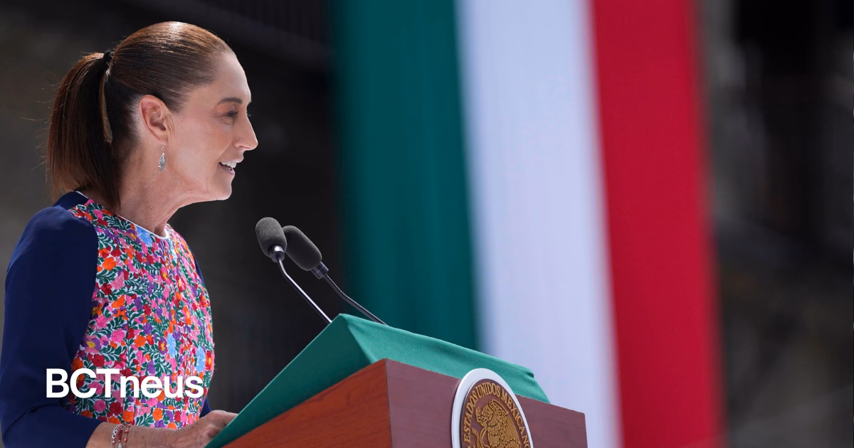 Articulo - “Sólo el pueblo determina su destino”: Sheinbaum reivindica la fuerza de México