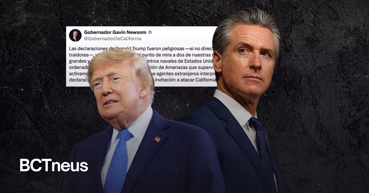 Articulo - “Peligroso y casi traidor”: Newsom arremete contra Trump por poner a San Diego y Los Ángeles en “la mira”