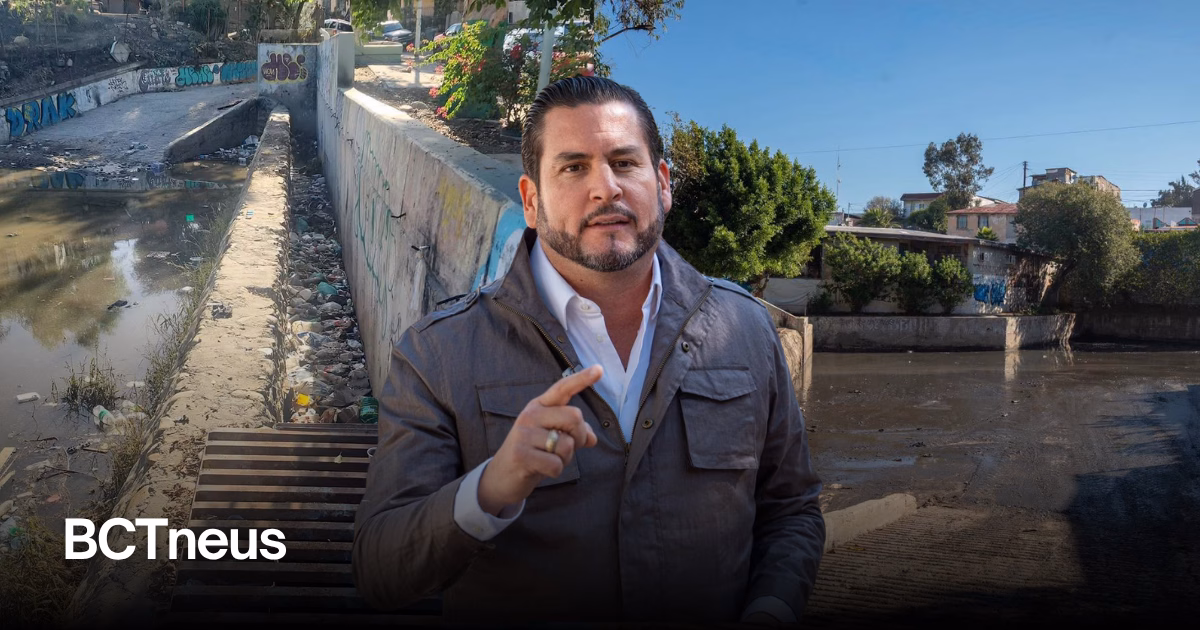 Articulo - Burgueño llama a cuidar Tijuana, tras trabajo de limpieza en el desarenador