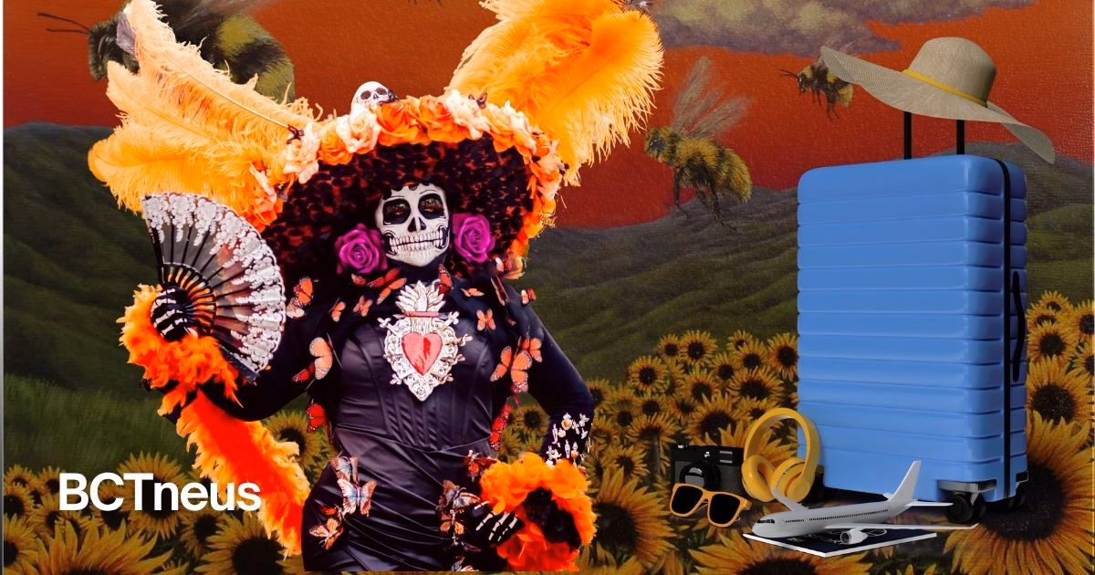Articulo - México se llena de color para honrar a sus muertos y recibir a visitantes de todas partes