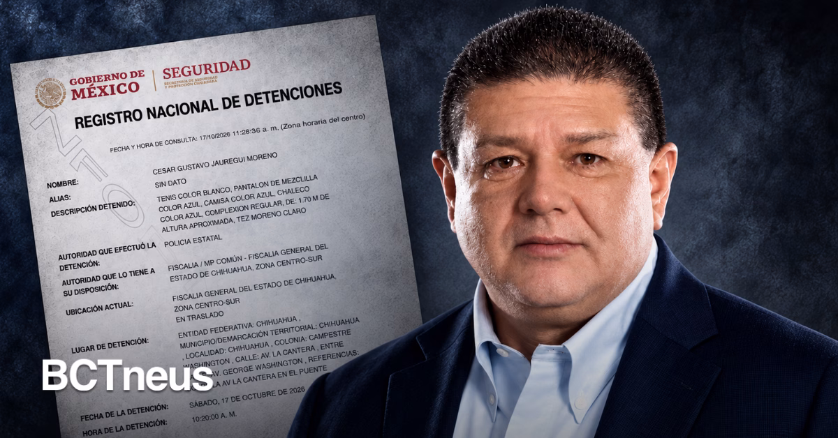 Articulo - ¡Detienen al exfiscal de Chihuahua! César Jáuregui, bajo investigación por el caso CIA