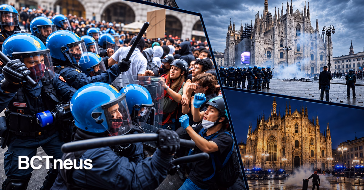 Articulo - De las protestas a los saqueos... Italia desplegará 500 soldados en Milán