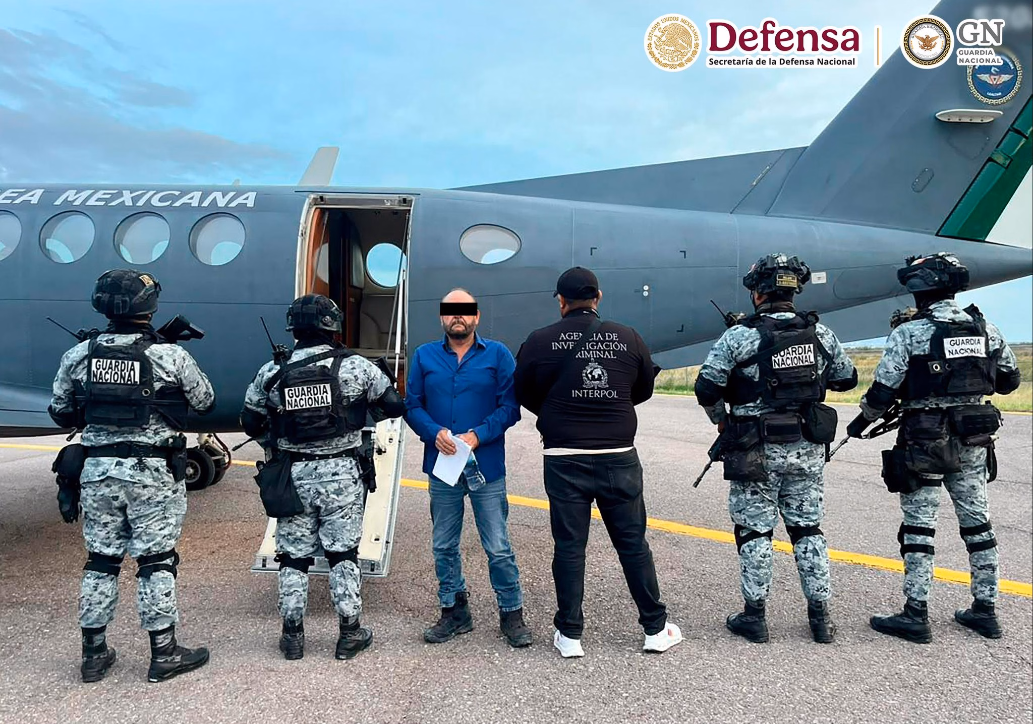 Articulo - Harfuch confirma captura de “El Señor de la A”, presunto líder de La Línea, en Chihuahua